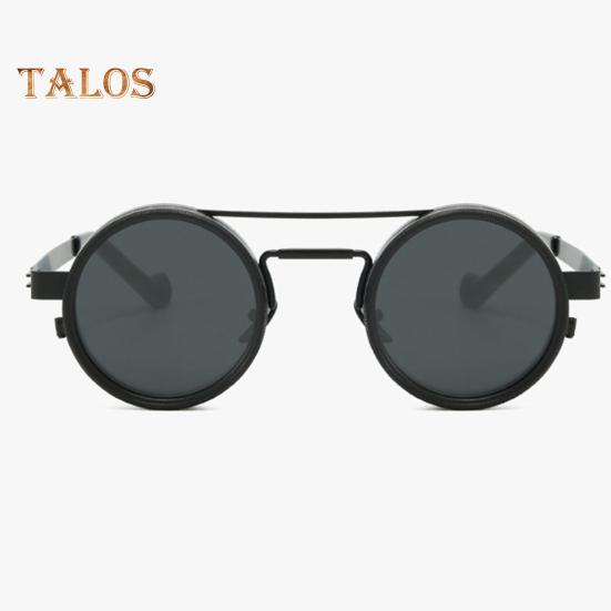 1-9 Växlar Justerbara Nyanser Solglasögon Retro Runda Polariserade Glasögon med ND-filterlinser för Män Fiske Körning Strand Skuggig