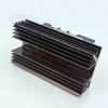 DC 5-32V To AC 380V 10A Three Phase SSR Solid State Relay W Black Heat Sink