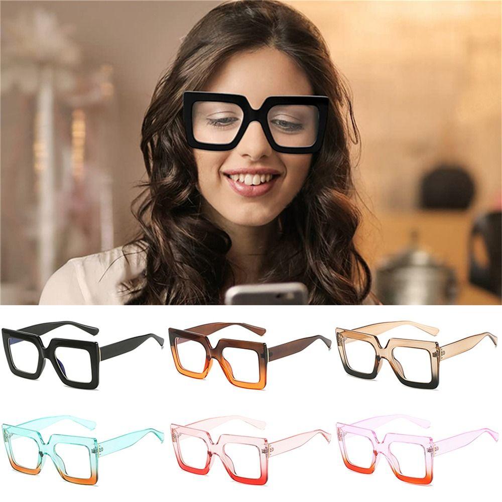 

Oversized Blue Light Glasses Big Black Glasses Fashion Glasses for Women Computer Eyewear