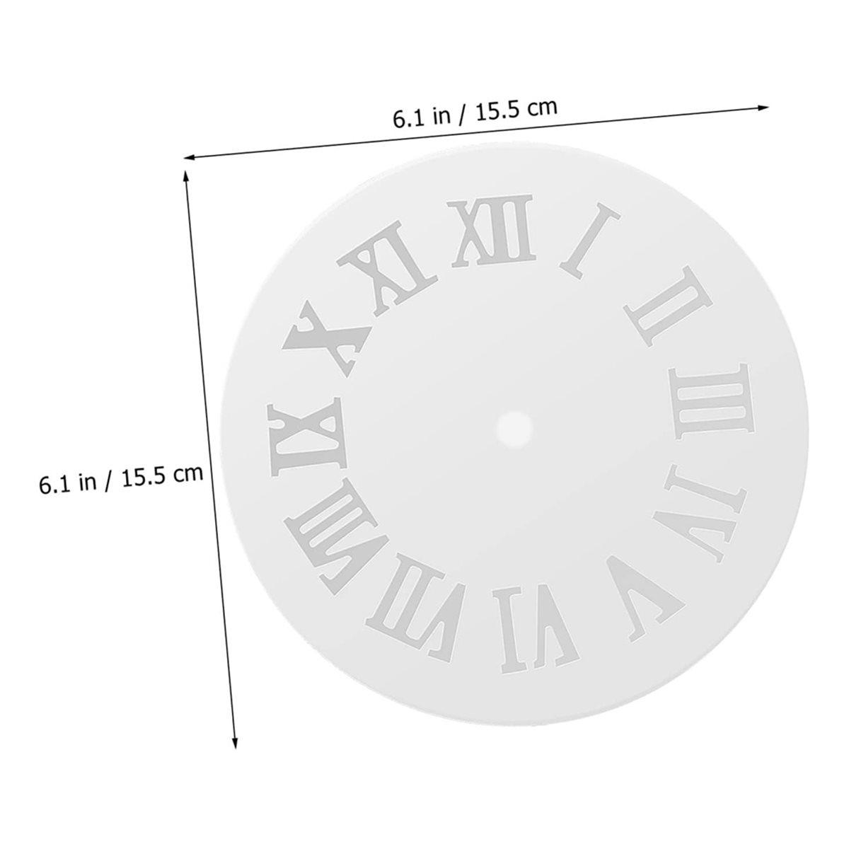 

DIY Clock Kit Resin Clock Mold with Battery Operated High Torque Motor and Accessories and Decoration China Mainland