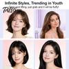 Ferramenta de Volumizar Cabelo Clipe Elétrico Aquecido para Volume, 2 Configurações de Calor Acessório de Styling Volumizante Recarregável Pente para Levantar Raízes Franjas para Cabelos Finos Lisos
