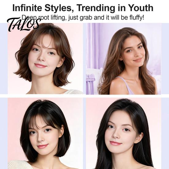 Ferramenta de Volumizar Cabelo Clipe Elétrico Aquecido para Volume, 2 Configurações de Calor Acessório de Styling Volumizante Recarregável Pente para Levantar Raízes Franjas para Cabelos Finos Lisos