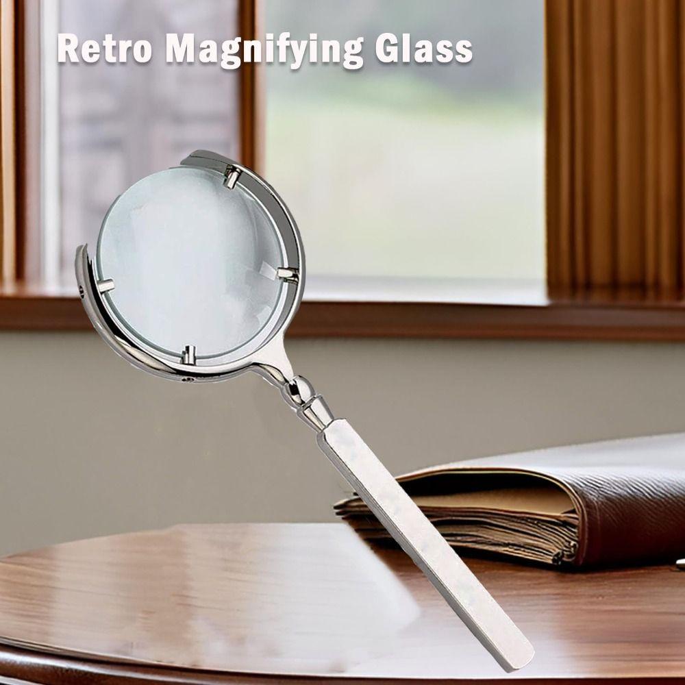 Durable Loupe Magnifier Large 10X Magnifying Glass Convenient Magnifying Glass  Stamp