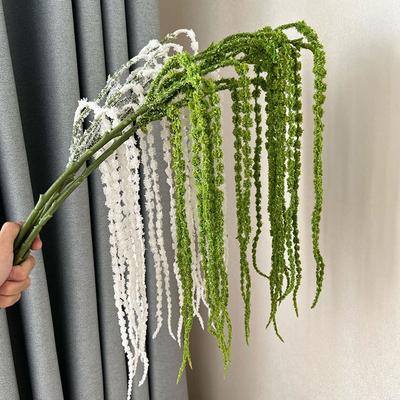 1PC Home Decor Green Plants Vine Plastic Plants Branch Artificial Plant Grass Accessories