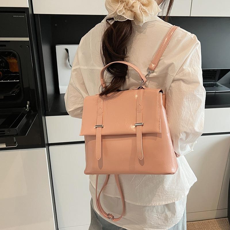 High-end Backpack Bag Women's New Niche Design Simple Crossbody Handbag