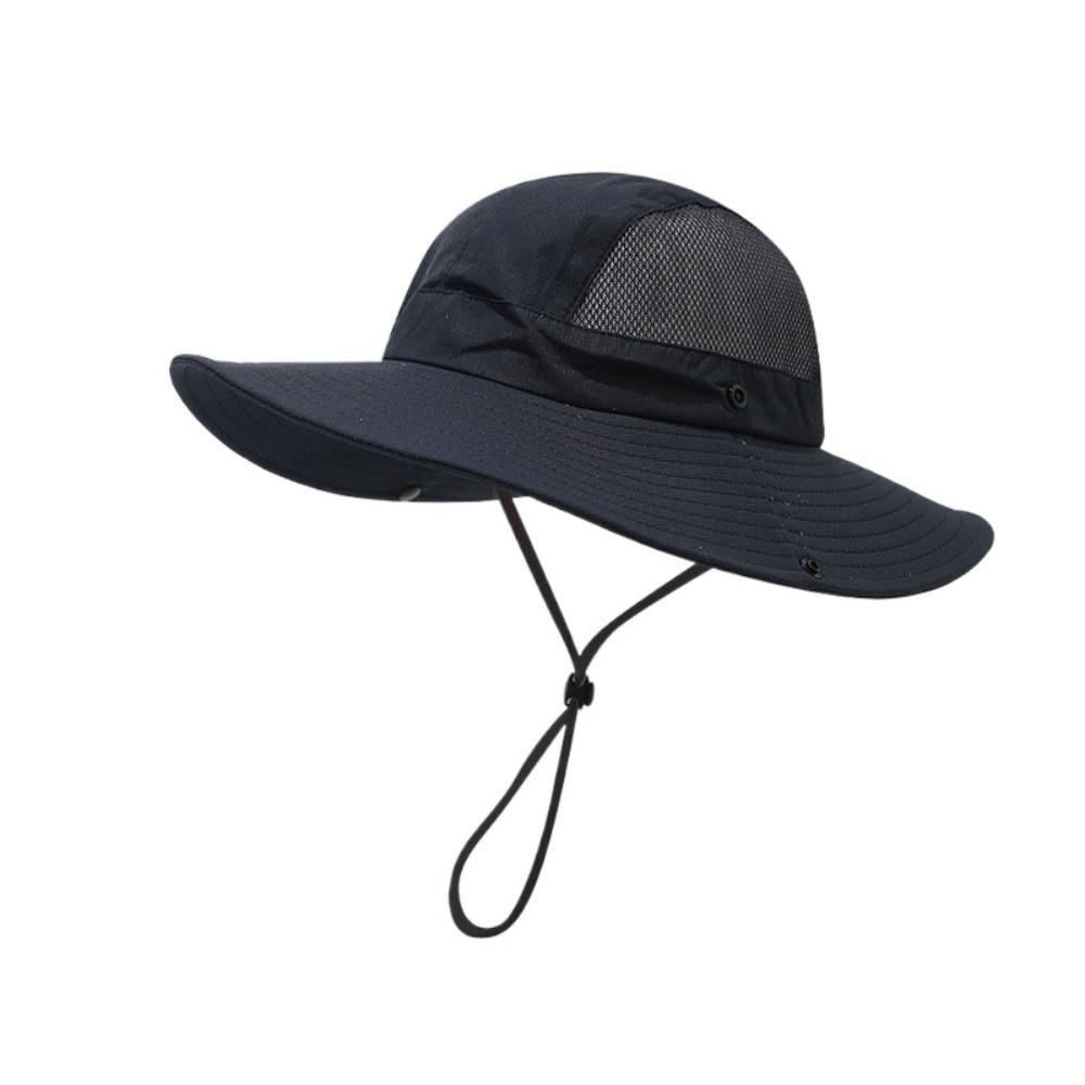 Quick-dry Men Fisherman's Hat Waterproof Hiking Cap Casual Folding Bucket Hat  Sports