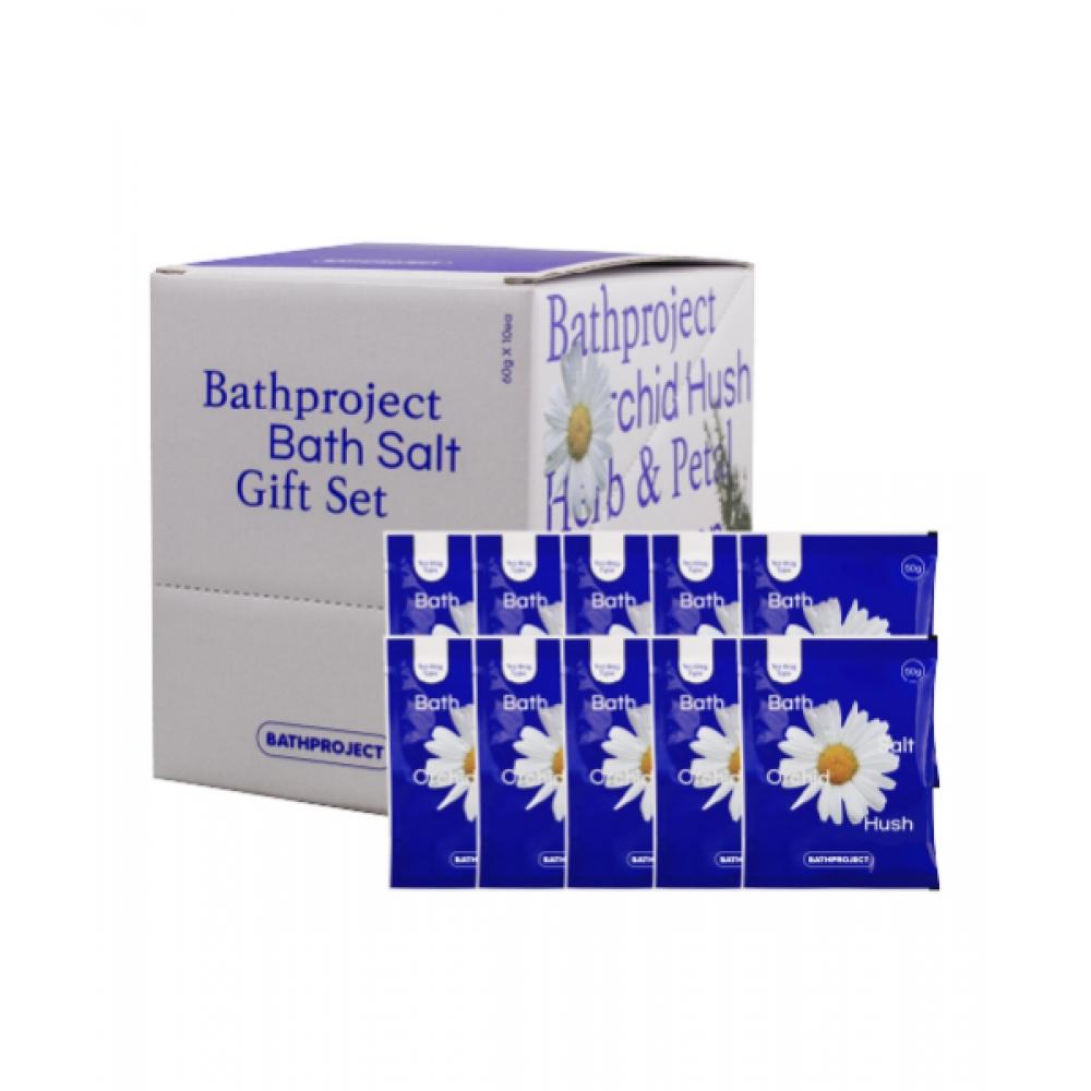 Bath Project [Bath Salt] Tea Bag Bath Salt With Clean Finish  Choose 1 Of 3 Types Orchid Hush 10 pack