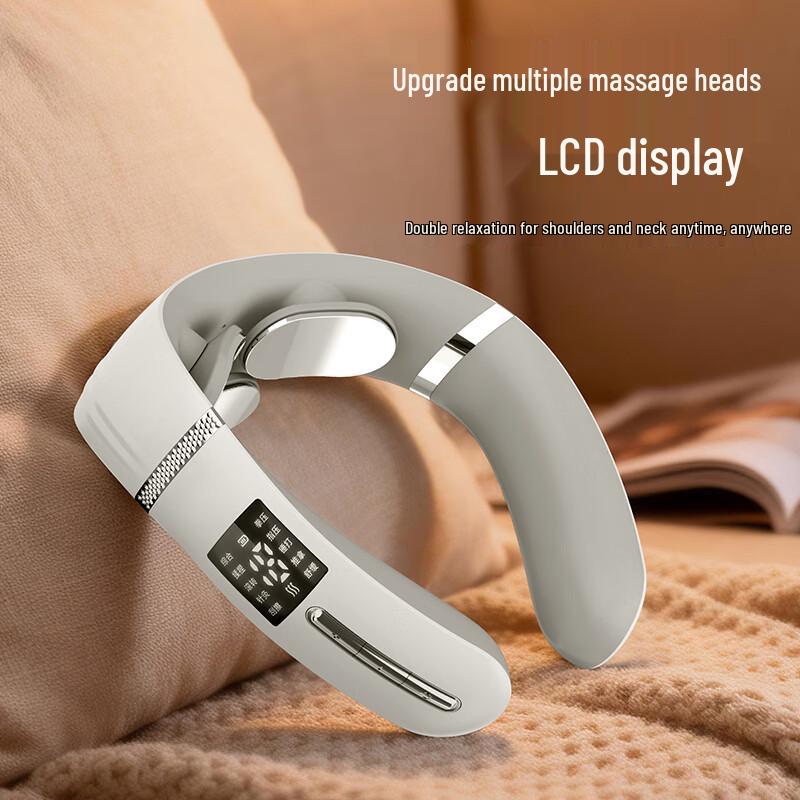 

MKS Smart Neck Massager with Heat & Pulse CN plug (adapter included)