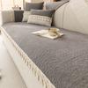 Xiaoxiangfeng Plush Sofa Cushion Is Universal In All Seasons  New Non-Slip Leather Sofa Cover Thickened Seat Cushion Cover