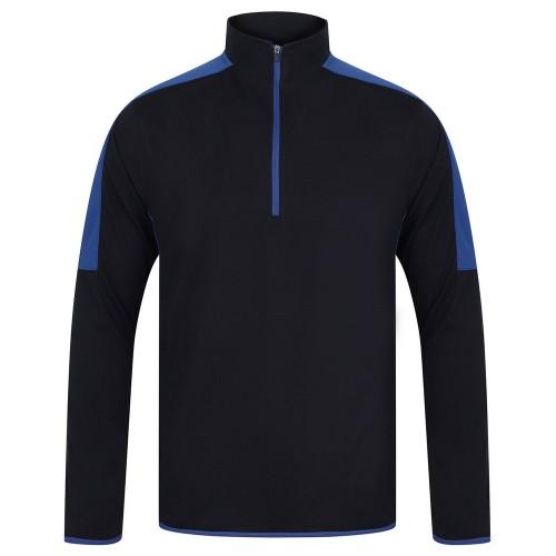 Finden & Hales Unisex Adult Contrast Detail Midlayer