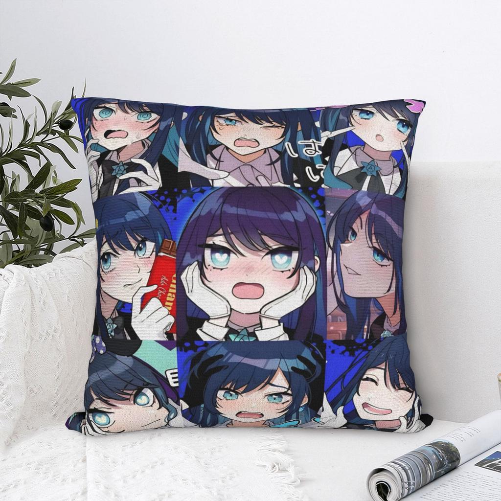 Ado Tour Singer Pillowcase Polyester Cushion Cover Decoration Pillow Case Cover Sofa Square 40X40cm