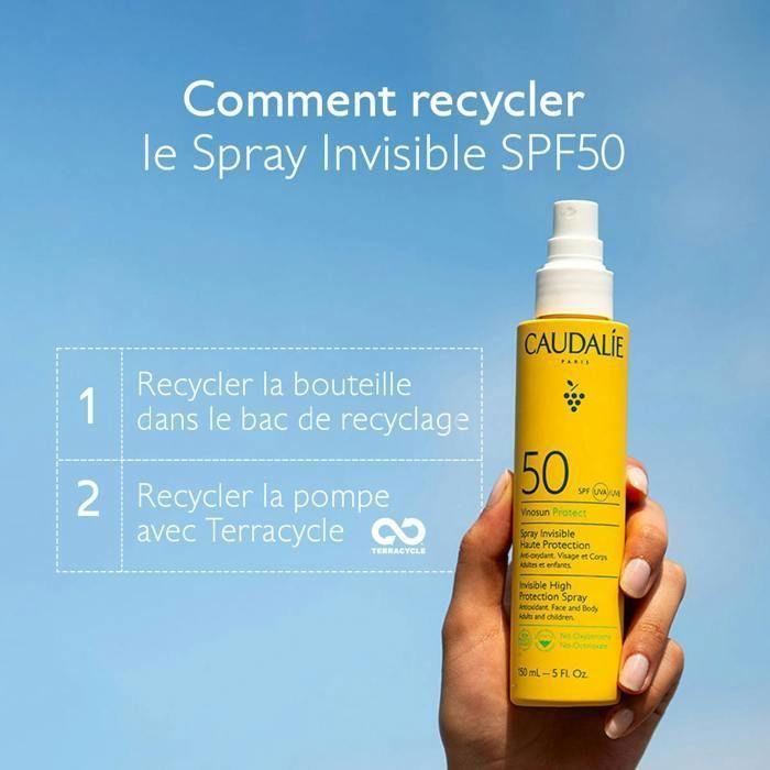 Caudalie Sun Spray Invisible SPF50 150Ml TU White