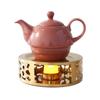 Outdoor Teaware Stand Stainless Steel Portable Teapot Warmer Trivet Heating Base Coffee Heater