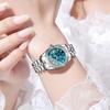 Fashion Roma Dial Women Quartz Watch Ladies Rhinestone Stainless Steel Calendar Wristwatches Relogio Feminino (Without Box)