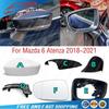 For Mazda 6 Atenza 2018 - Side Mirror Frame Lower Base Cover Light Lens