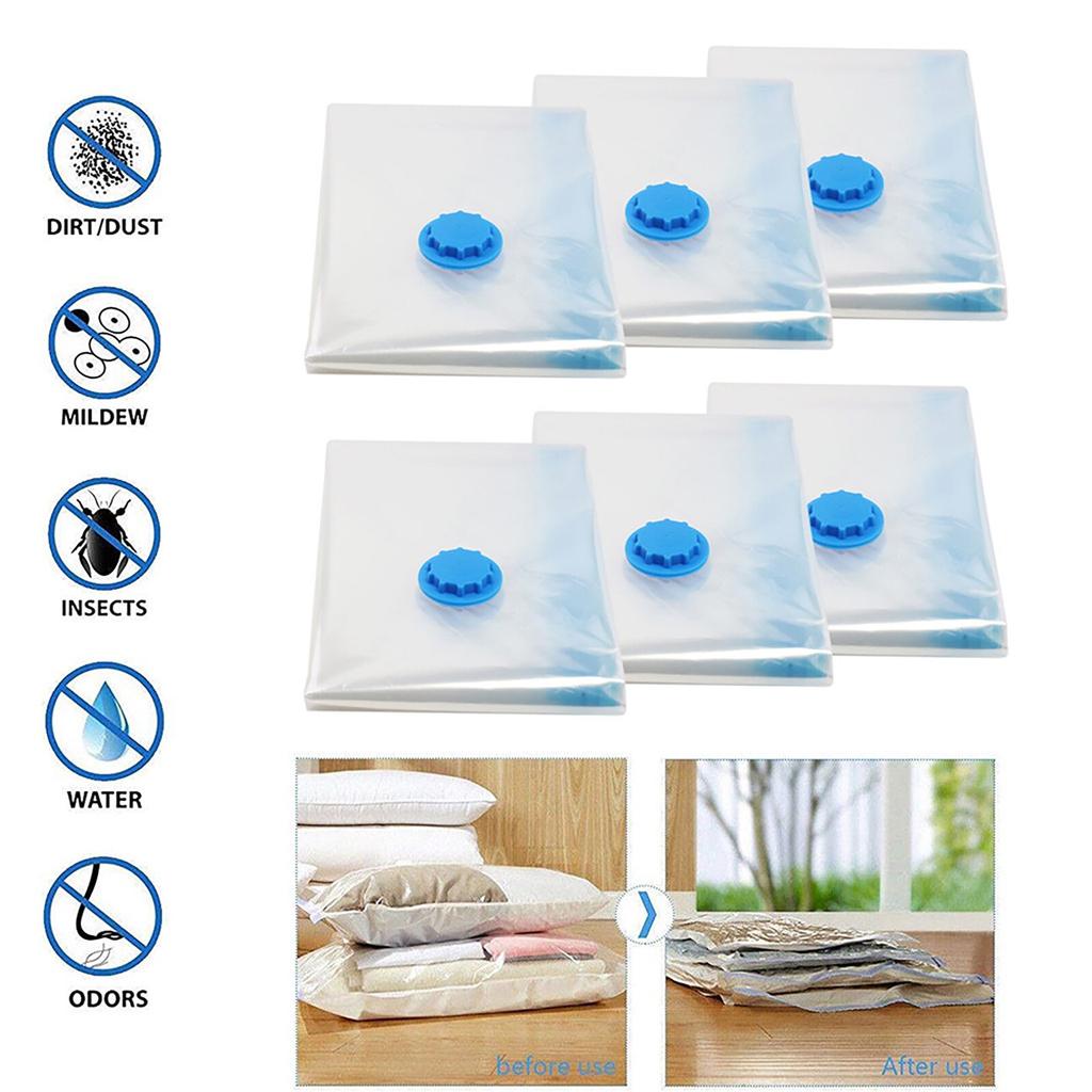 Vacuum Storage Bag Space Saving Bag Bags Compressed Travel Reusable Large-saver Closet Organizer Vacuum Storage Bag