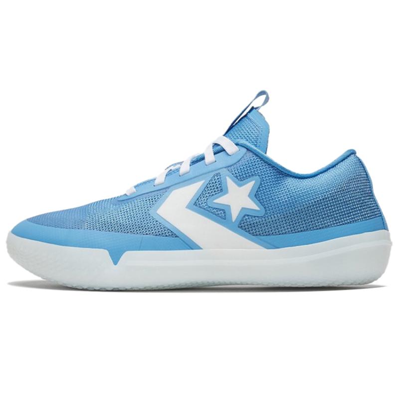 

Converse All Star Pro BB OX Практичные износостойкие низкие баскетбольные кроссовки унисекс белые и синие 35