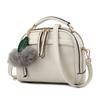 Female Shoulder Bags Ladies Party Crossby Bag Fashi Tassel Messenger Bags With Ball PU Leather Small Handbag For Women Girl