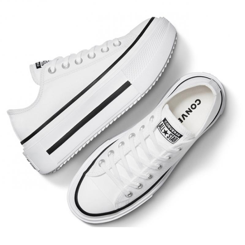 Converse Lift Double Stack Chuck Taylor White A15491c