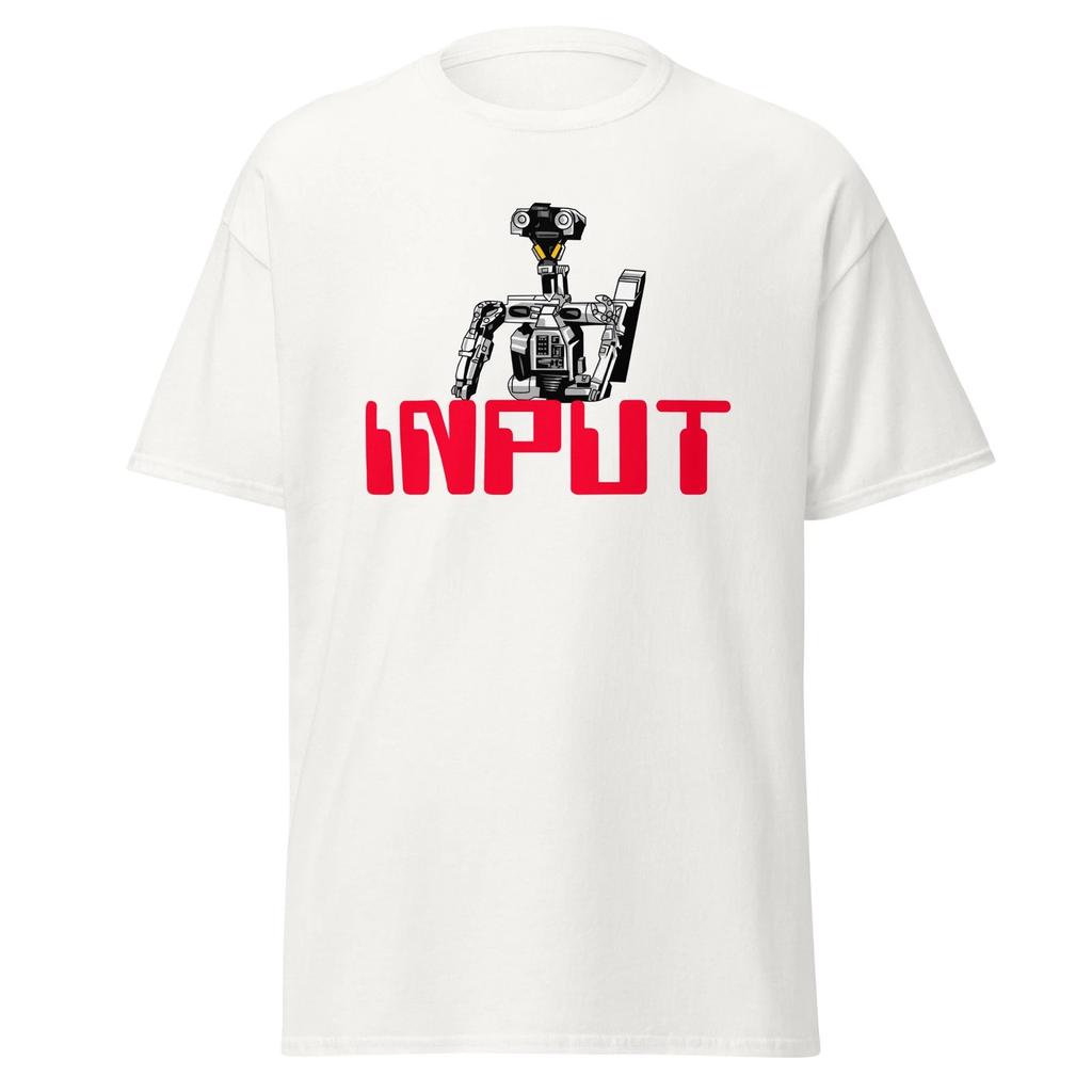 Entrada - Camiseta de la película de los 80 Cortocircuito, Johnny Cinco, Unisex