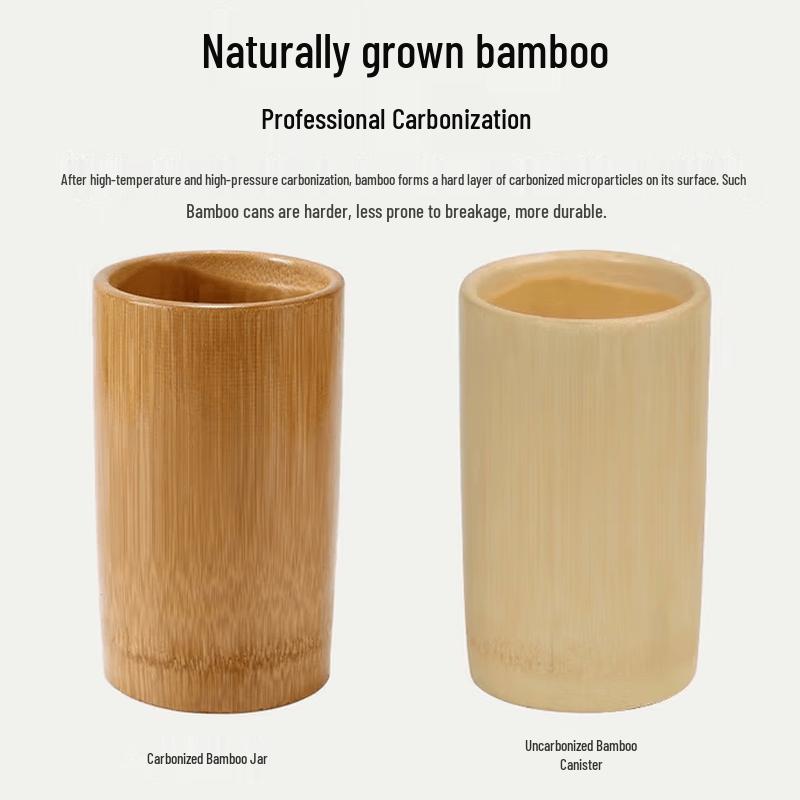 Huatuo Carbonized Bamboo Cupping Jar