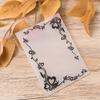 1pc Plastic 3D Embossing Folder Template for DIY Scrapbook Paper Craft Card Making Decorative Border Supplies