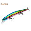 15CM/18G 19CM/32.5G Floating Minnow Fishing Lure with Tongue Hooks Long Casting Topwater Artificial Bait Freshwater Saltwater Trout Bass Fishing