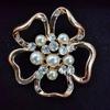 High-End Luxury Flower Pearl Brooch and Corsage Pin – Creative Versatile Accessory