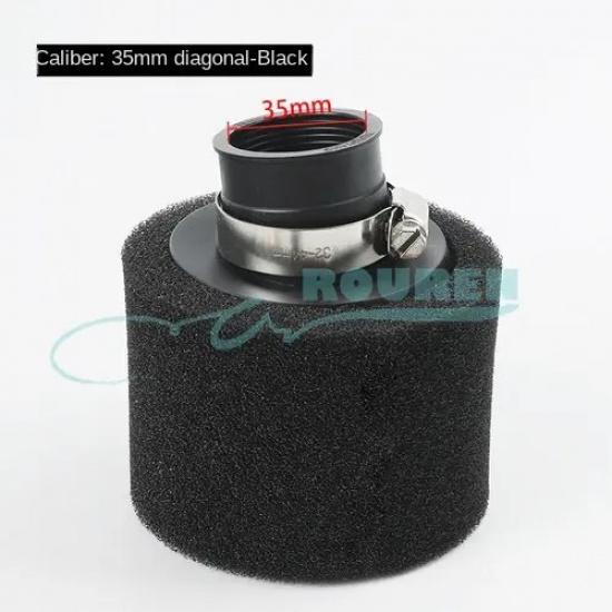 Motocross ATV Foam Air Filter Sponge Cleaner Moped 35mm 38mm 42mm 45mm 48mm 50mm 60mm Scooter Dirt Pit Bike Motorcycle Accessory