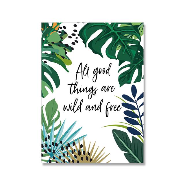 Lazy, Panther, Leopard, Giraffe, Jungle, Scandinavian Posters and Prints, Monster Leaves, Wall Paintings On Canvas, Paintings for the Living Room