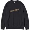 × Zootopia Collaboration FW25 Loose Casual Round Neck Sweatshirt With Front Letter Print And Nick Pattern On The Back Men Sweatshirt 484357-09
