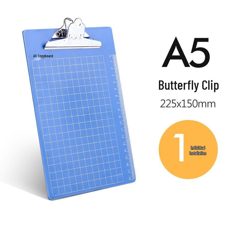 A4 Multi-Functional Plastic Document and Writing Board Folder for Students and Office Use