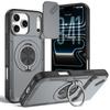 Applicable To iPhone17ProMax Warrior Magnetic Mobile Phone Case Apple 16Pro Window Push Holder 15 Protective Case