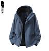 Men's and Women's Windproof Waterproof Hooded Mountaineering Jacket for Spring and Autumn - Outdoor Climbing Coat