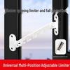 Child Safety Lock for Doors & Windows - Windproof Steel & Aluminum Alloy Support and Latch