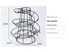 Multi-use Spiral Egg Rack – Iron Art Hanging Basket for Kitchen Storage