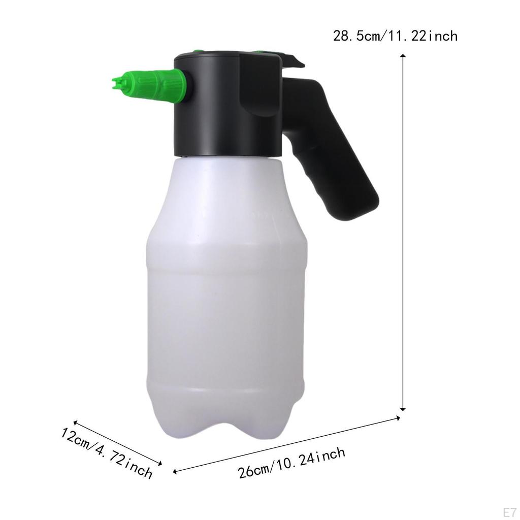 Electric Car Foam Sprayer Handheld Multifunction Watering Can Automatic USB Charging Pump