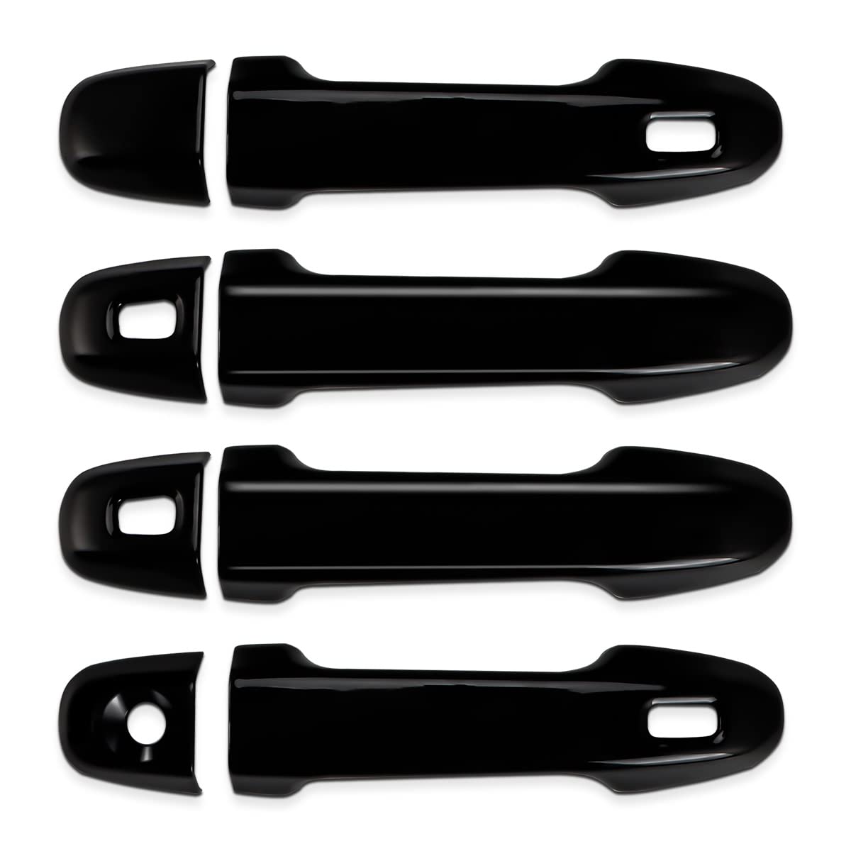 

Накладка на дверную ручку Marchfa [Toyota Alphard & Vellfire 30 Серии] Совместима с Первым и чёрный