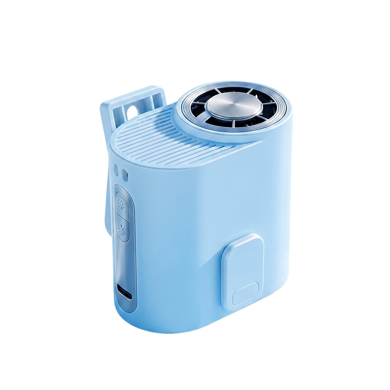 

Waist-Clip Fan: Multifunctional Semiconductor Fan — Portable Outdoor Personal Fan With Waist Clip And Umbrella Mount One Size синий