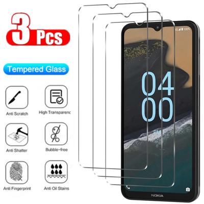 3Pcs Tempered Glass Screen Protector for Nokia G400 G42 G310 G300 G22 G11 Plus C210 C110 C12 Pro HD Film Protection Panzerglas