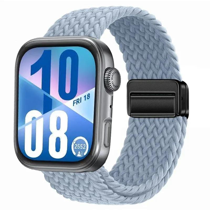 Magnetic Braided Strap for Huawei Watch Fit 4 Pro 3 Nylon Loop Correa Sports Bracelet for Huawei Fit3 Fit4 4Pro Band Accessories