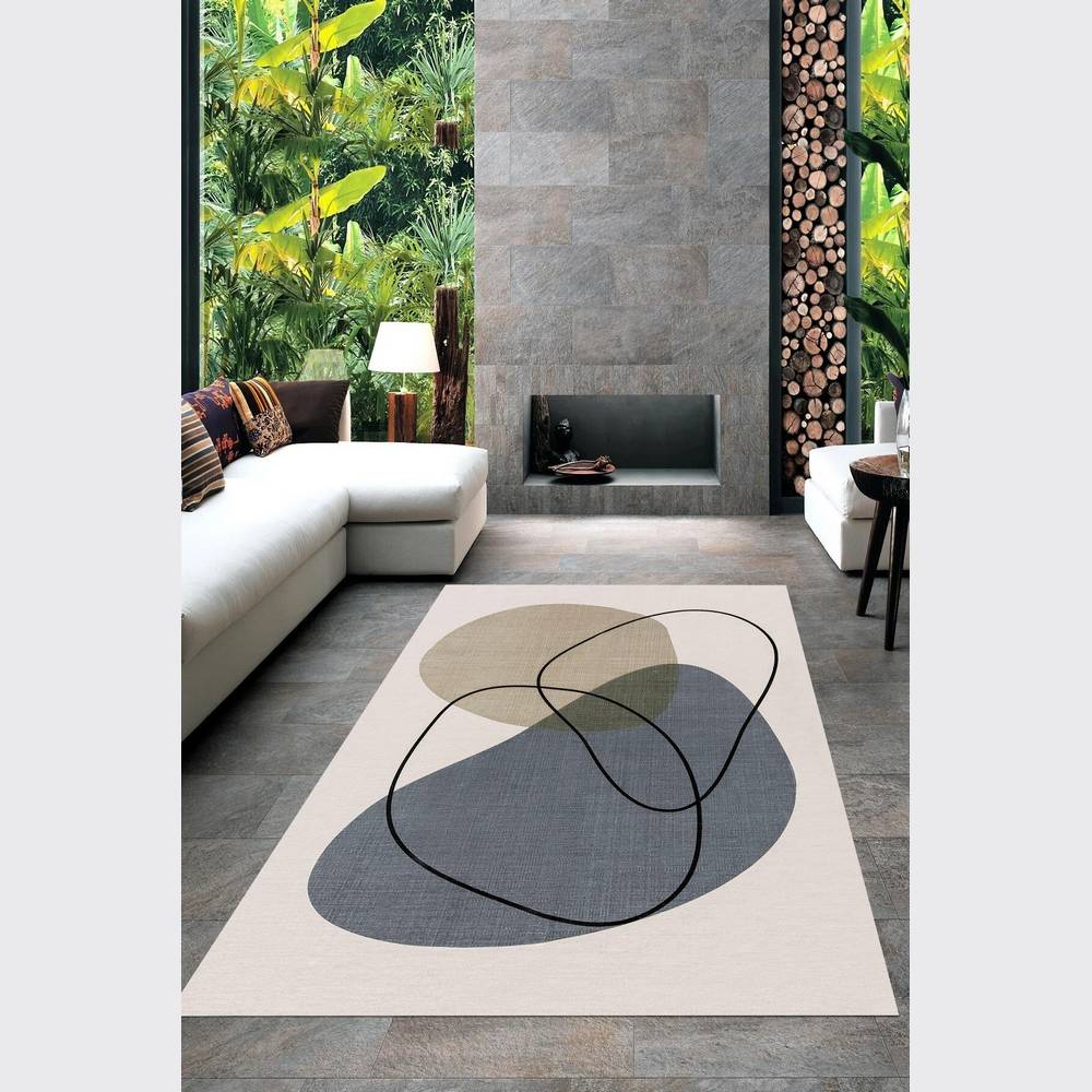 

Mosimoso Home H581 Ковер с точечной подошвой и цифровой печатью 50x80 cm