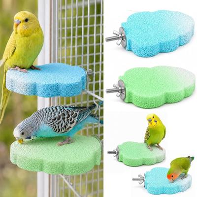 Multi-Function Claw Trimming Perch Non-Slip Surface Bird Grooming Stone  Pet Supplies