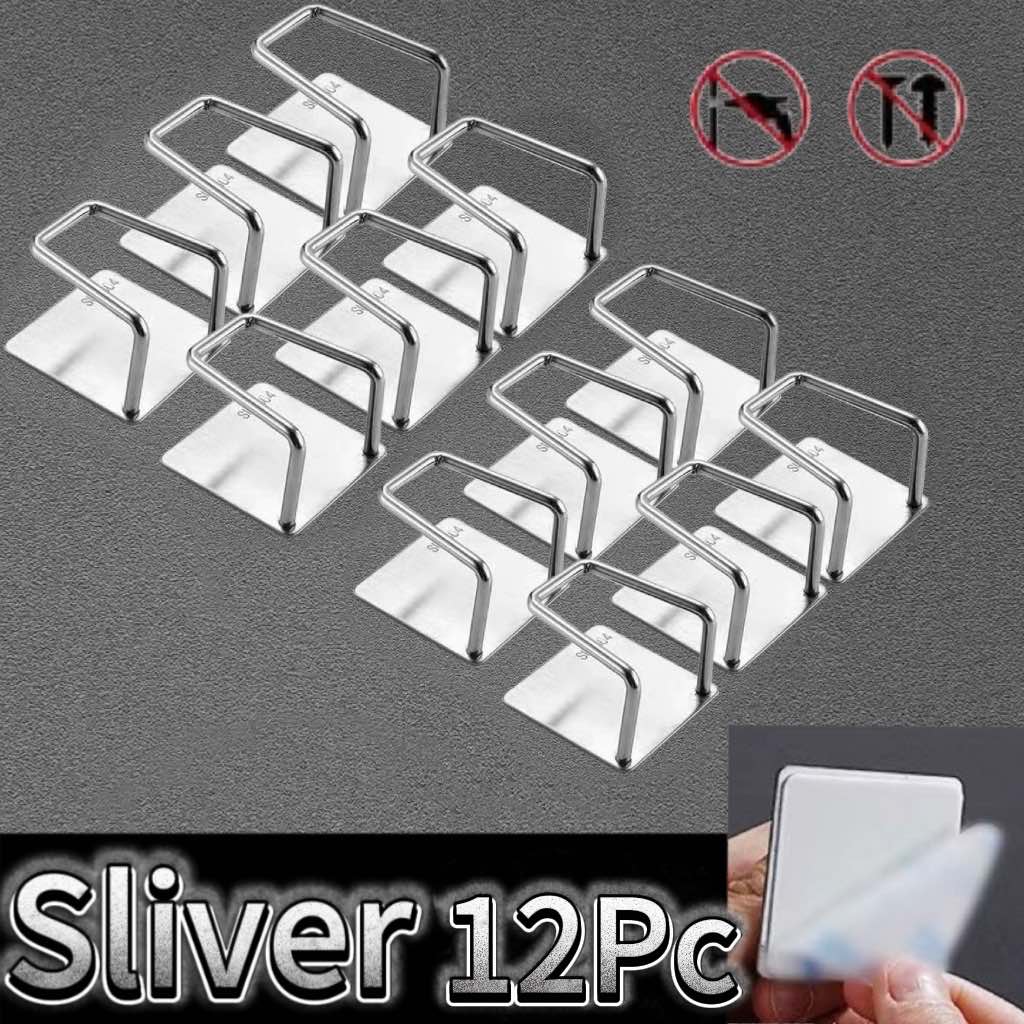 1/2/3/5/6pcs Sponge holder Sink Sponges Drain Drying Rack Self Adhesive Wall Hooks Wire Ball Kitchen Organizer bathroom Storage