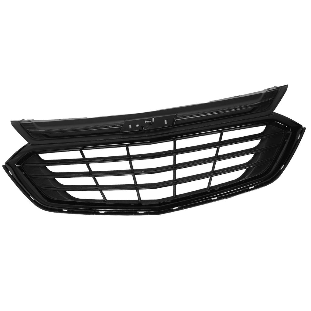 Front Bumper Upper Grill 84150736 Scratch Resistant Radiator Grille Replacement for Chevy Equinox