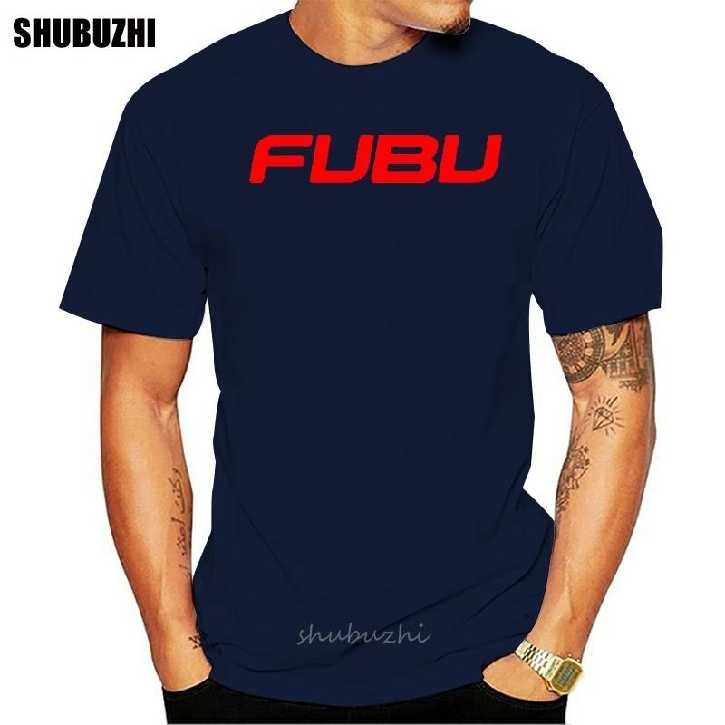 Fubu Logo Printed Graphic Men Casual Short Sleeves Cotton T Shirts Black Size S4XL fashion tshirt men cotton brand teeshirt
