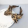 2022 European & American Bow Headband: Wide-Brimmed Korean Fashion Hair Clip for Women