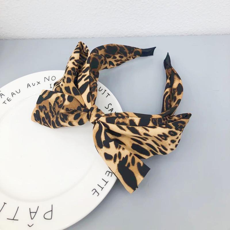 2022 European & American Bow Headband: Wide-Brimmed Korean Fashion Hair Clip for Women