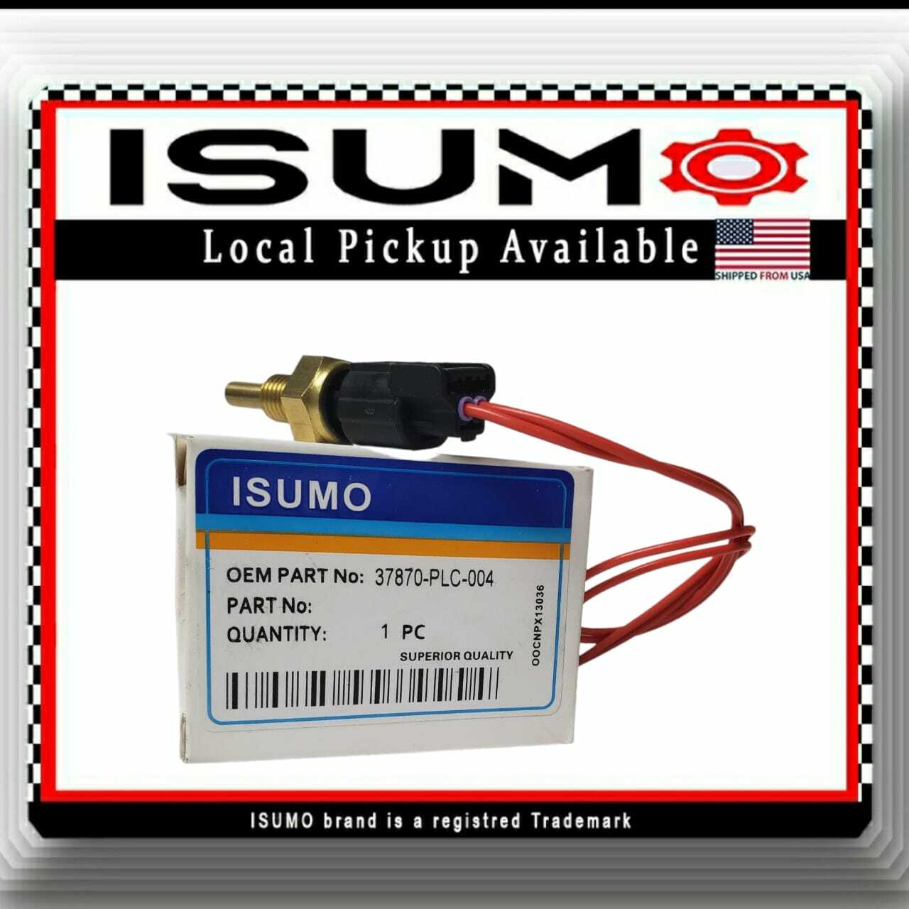 OE Spec Coolant Temperature Sensor With Connector Fits Acura Honda 2003-2011