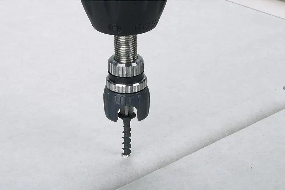 Screwdriver Bit Holder with Adjustable Stop